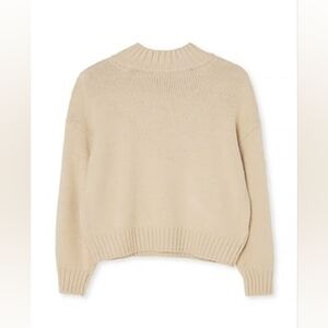 NA-KD Cozy Cream knitted Women's Sweater